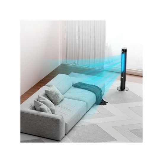 YASHE 43" Tower Fan - Модерен Охлаждащ Вентилатор Без Перки